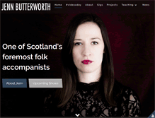 Tablet Screenshot of jennbutterworth.co.uk